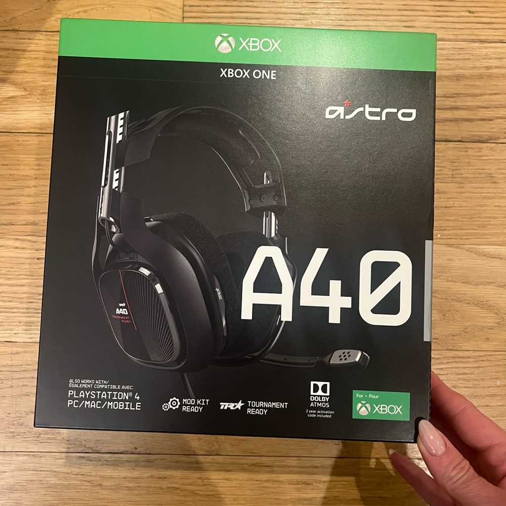 Brand new UNOPENED Astro XBox One A40 TR gaming headset